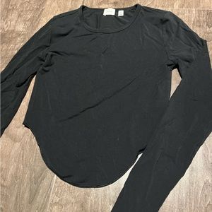 Wilfred black long sleeve top